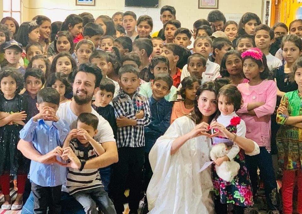 atif aslam wife children