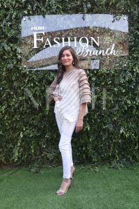 Fahmeen ansari at hum brunch