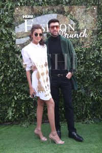 Mush kaleem and Aimel khan at a brunch