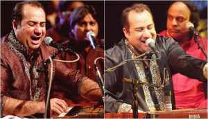 Rahat Fateh Ali Khan performing at a concert