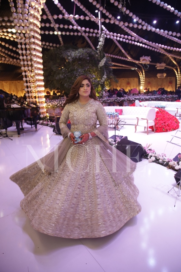 Fraraz Manan creations at the Master Wedding