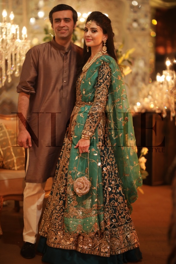 Gulrukh and Momin at Shahrose Chaudri and Adham Sheikh's Shendi