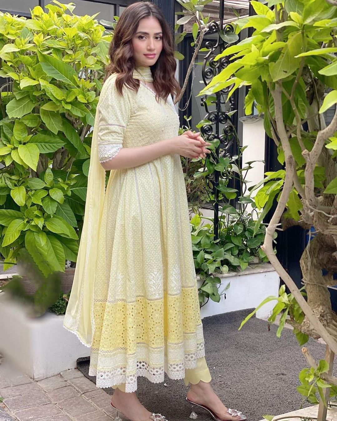 All The Times Sana Javed Stunned wearing Ansab Jahangir Studio!