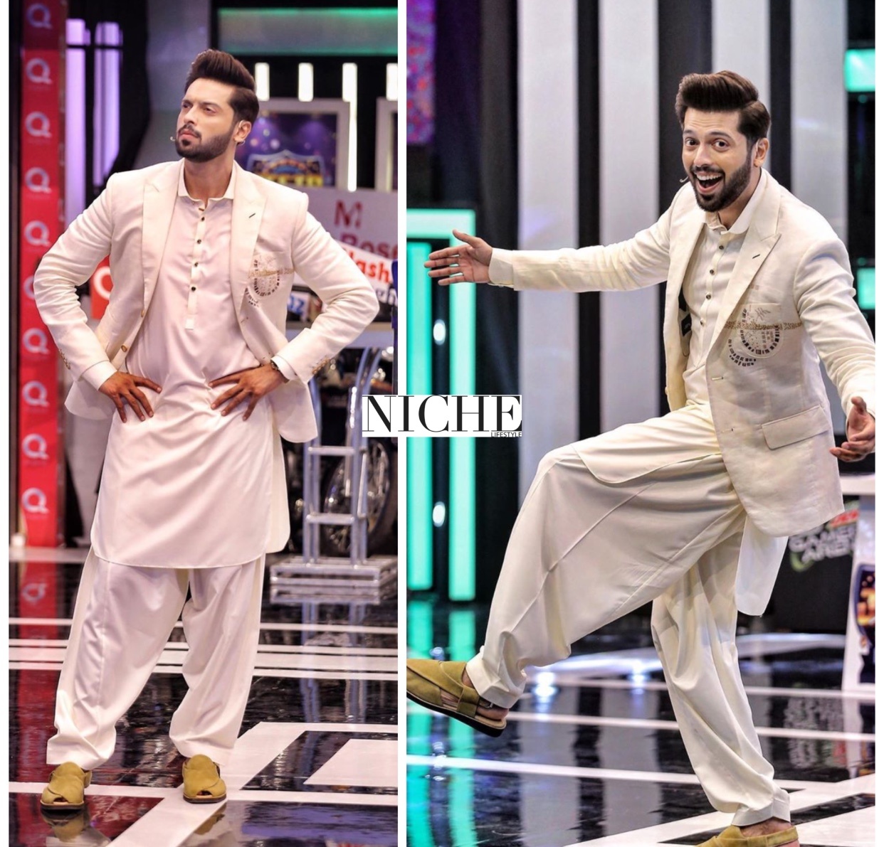 10 Places Fahad Mustafa Carried Off Kurta Shalwar To A Tee - Niche