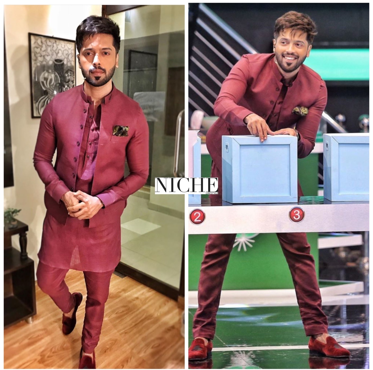 Fahad mustafa outlet dressing style