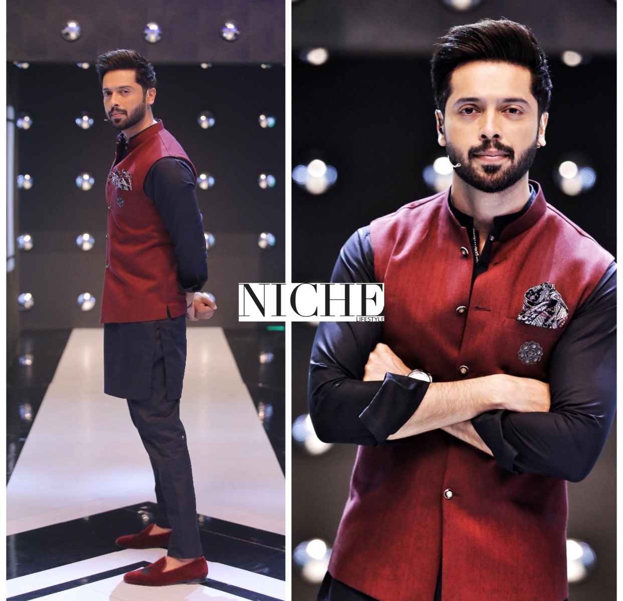 Fahad mustafa clearance waistcoat