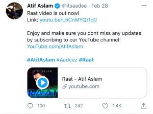 Atif Aslam’s new