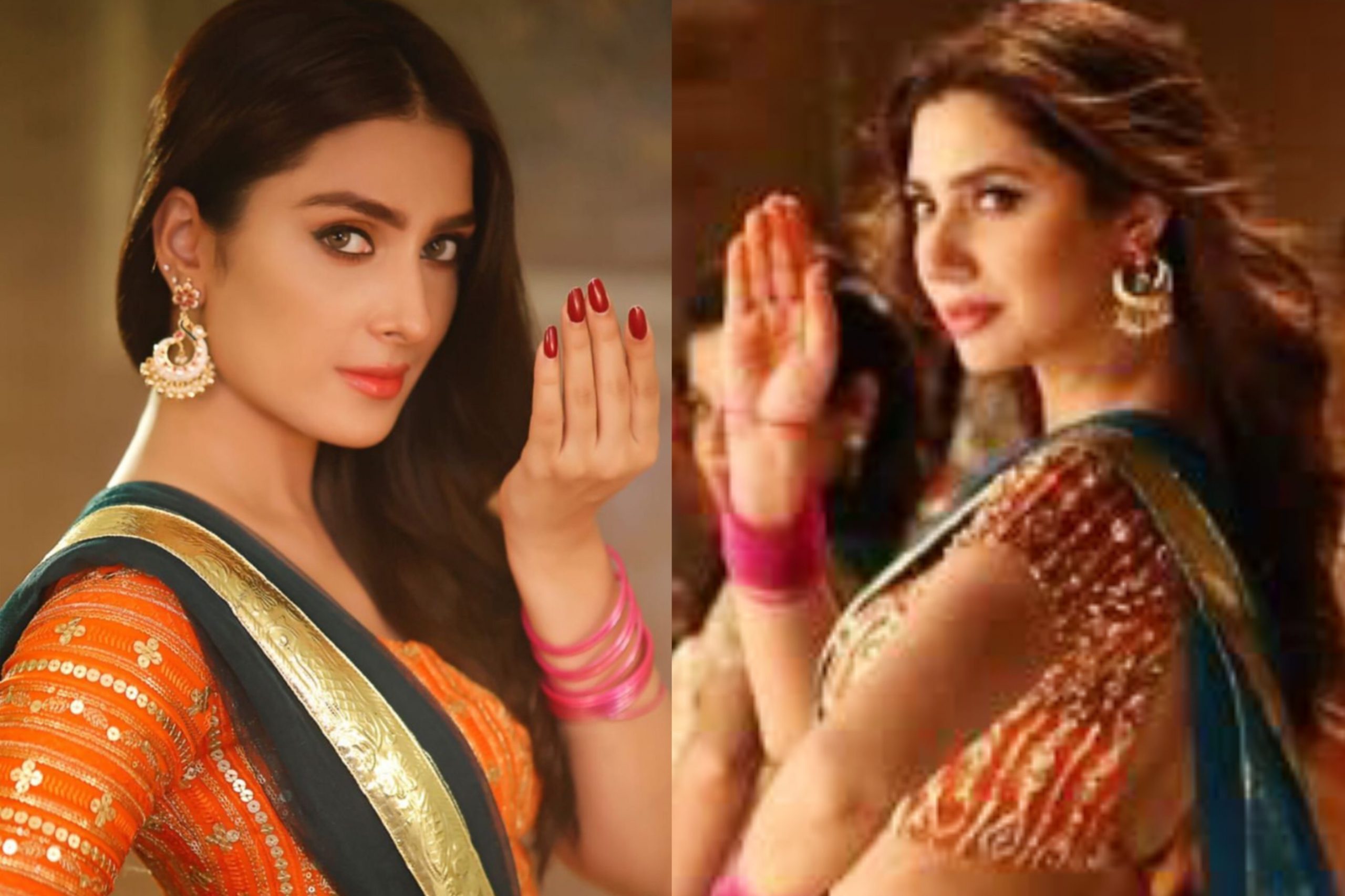 Ayeza Khan pays tribute to Mahira Khan for completing ten years in the ...