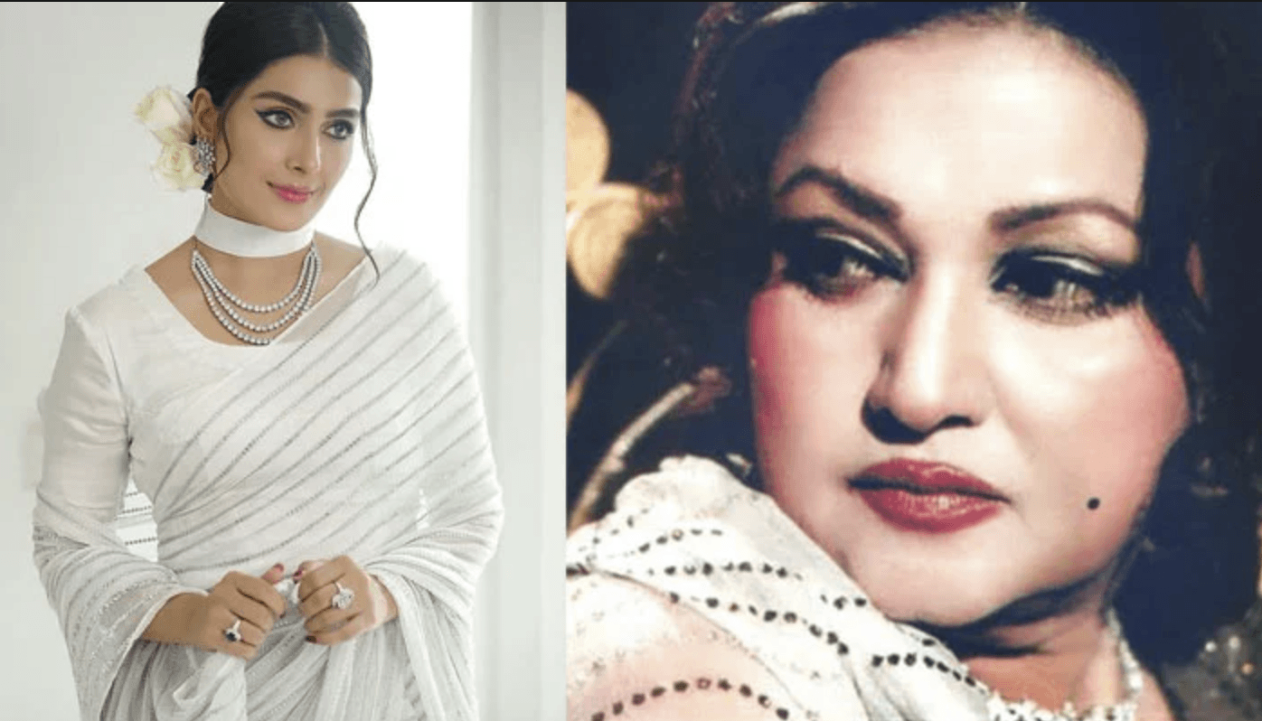 Ayeza Khan Recreates Madam Noor Jehan's Look For Laapata