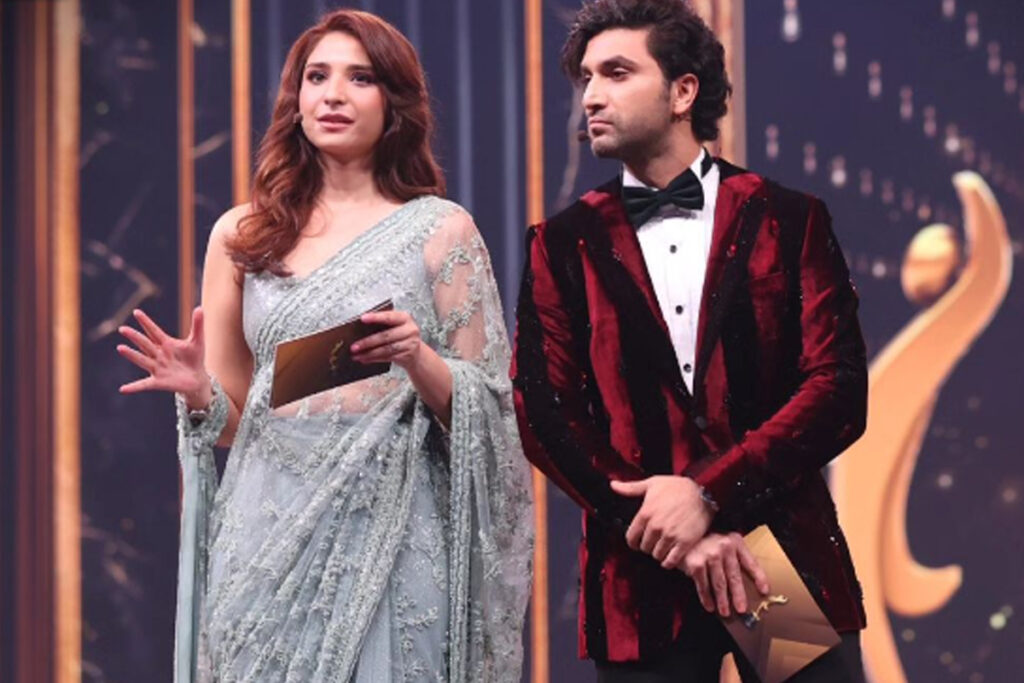 Viral TikTok shares a wholesome moment between Ahad Raza Mir, Ramsha Khan at the Hum awards