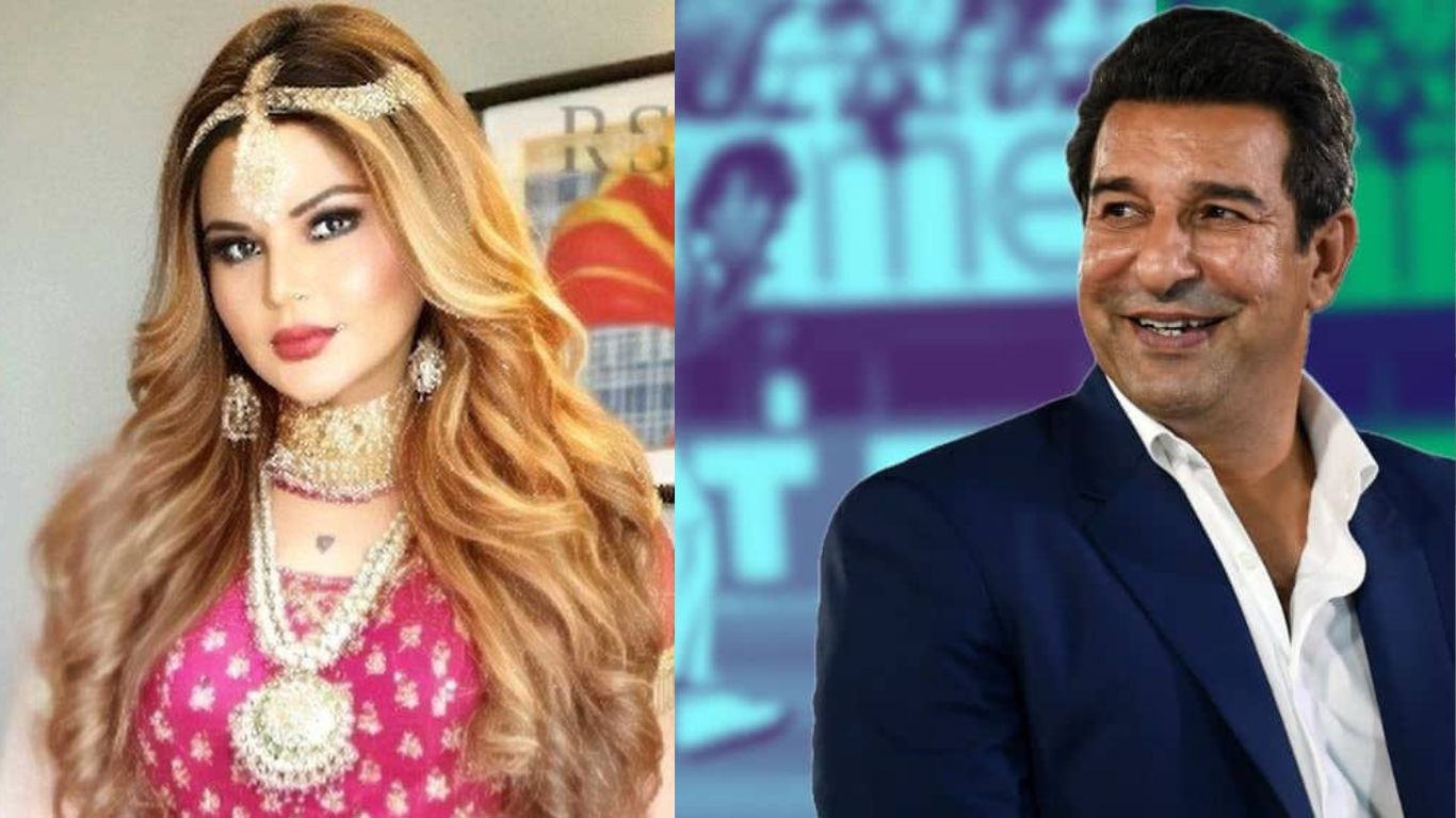 Rakhi Sawant really loves Pakistan, wants Wasim Akram to do an item number song with her