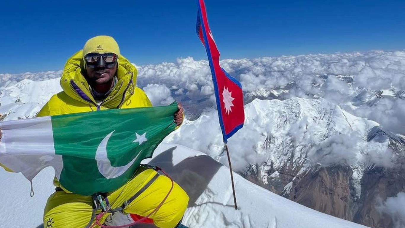 Sajid Ali Sadpara makes history by conquering seventh highest mountain without oxygen tank