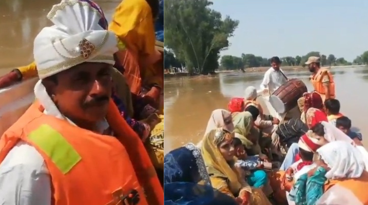 Kasur man goes viral after he, along with baraat, travel via Rescue 1122 to wed the bride