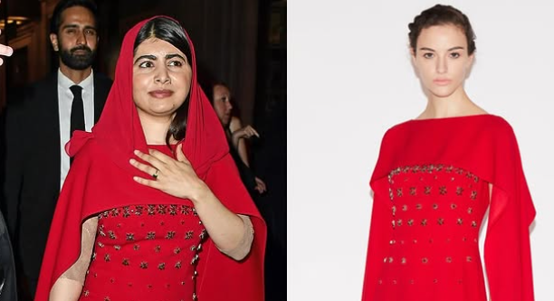 Red, Reinvented: Malala Yousafzai in Huishan Zhang at the Elle Style Awards